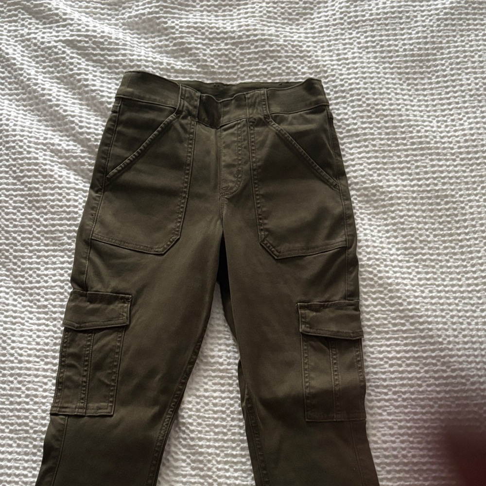 Olive Green Cargo Pants